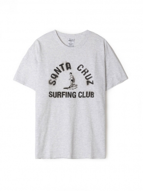 서핑 클럽 티셔츠 - 애쉬