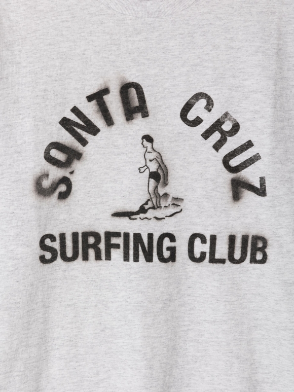 서핑 클럽 티셔츠 - 애쉬