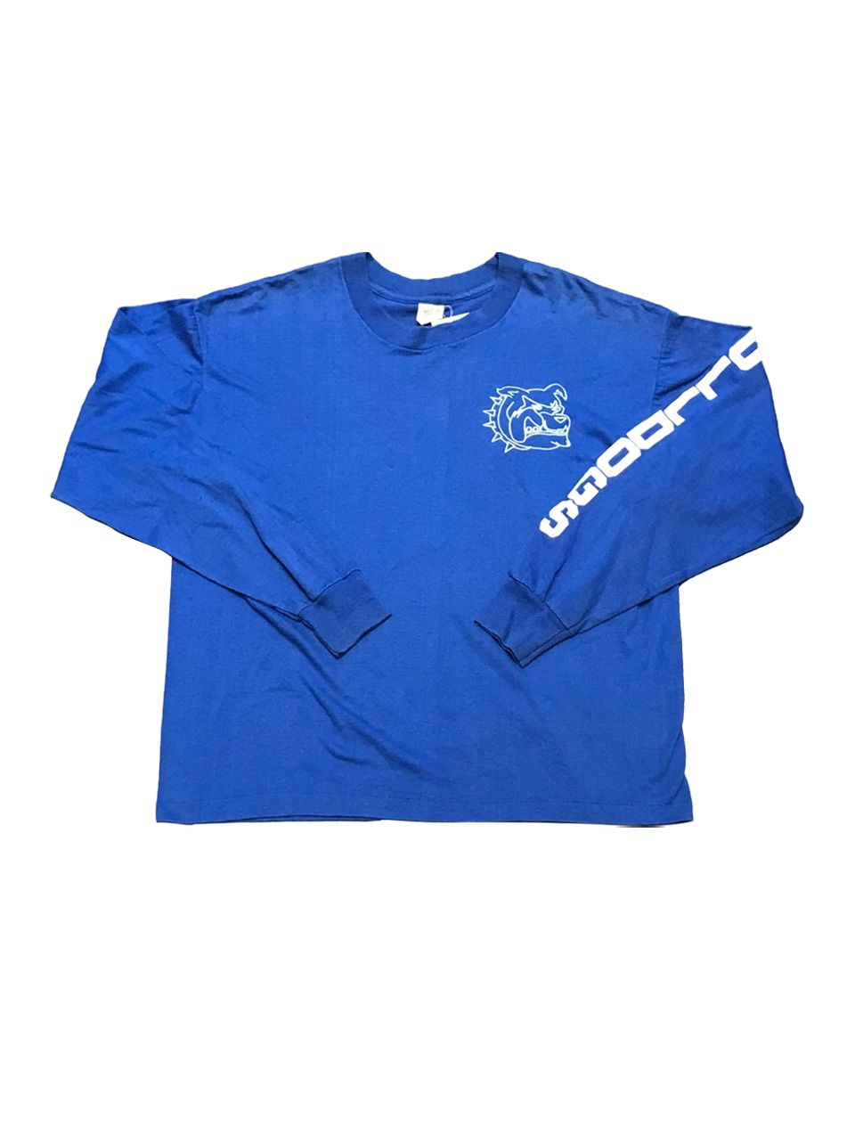 [빈티지] 블루 핏볼 긴팔 티셔츠 - (XL / 2304-A-MM09)